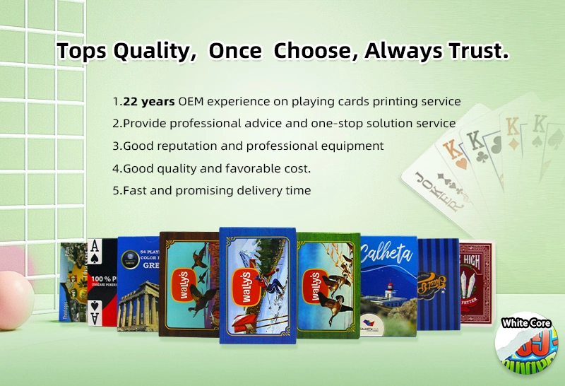 Wholesale Price Kuwait Poker Card Custom Printing 100% Plastic Saudi Arabia Qatar Playing Cards 100% Plastic Playing Card