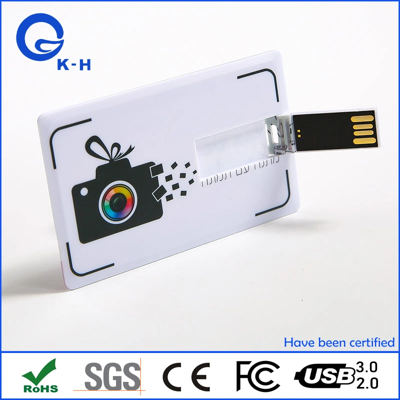 Full Color Printing Credit Card Flash Memory 16GB USB 2.0 3.0